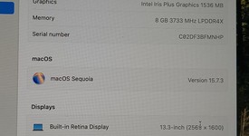 Good
													MacBook Air 2020 - 13" - I3, Gray, 256 GB, 8 GB, photo 3 of 9