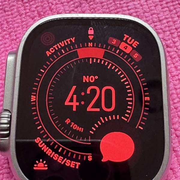 Apple Watch Ultra 49mm - Unlocked, Titanium, A2622