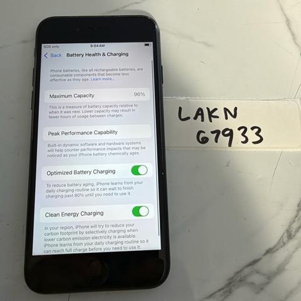 Apple iPhone SE 2nd Gen 2020 - Unlocked, 64 GB, Black, A2275
