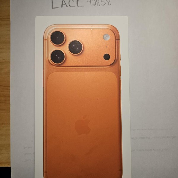 Apple iPhone 17 Pro Max - Unlocked, 256 GB, Cosmic Orange, A3257