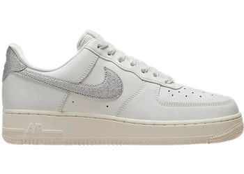 Nike Air Force 1 '07 Summit White Sail White Metallic Silver for sale