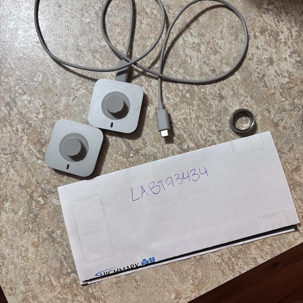 Oura Ring Gen 4 - Silver, Size 8