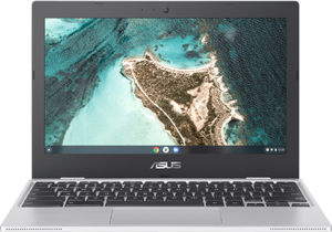 Asus Chromebook CX1 11.6 inch - Celeron, Silver, 32 GB, 4 GB