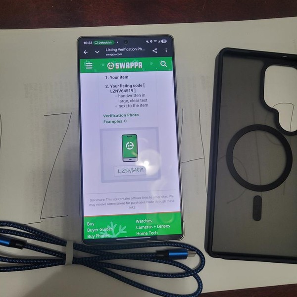 Samsung Galaxy S25 Ultra - Verizon, 256 GB, Silverblue, 12 GB, SM-S938U