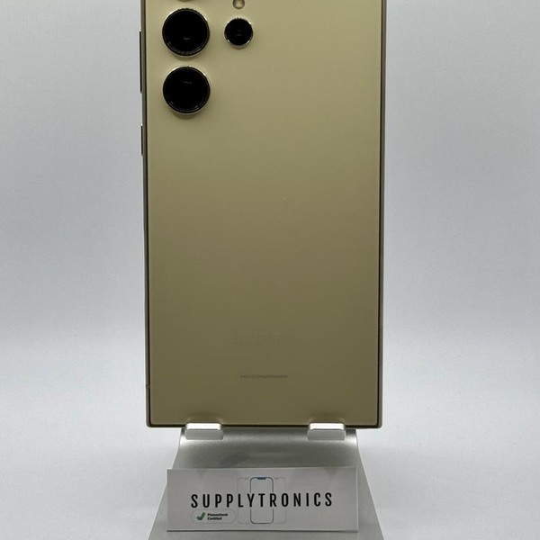 Samsung Galaxy S24 Ultra - Unlocked, 256 GB, Yellow, 12 GB, SM-S928U1