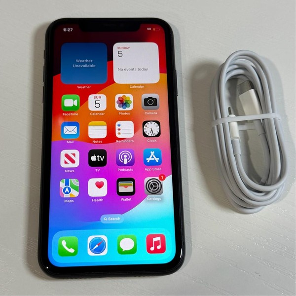 Apple iPhone 11 - Unlocked, 64 GB, Black, A2111