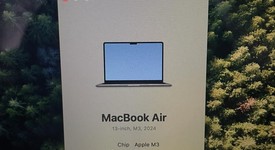 Good
													MacBook Air 2024 (M3) - 13" - Apple M3, Midnight, 256 GB, 8 GB, 8-core GPU, photo 1 of 10