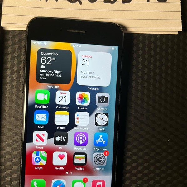 Apple iPhone 7 - Unlocked, 32 GB, Black, A1778, GSM