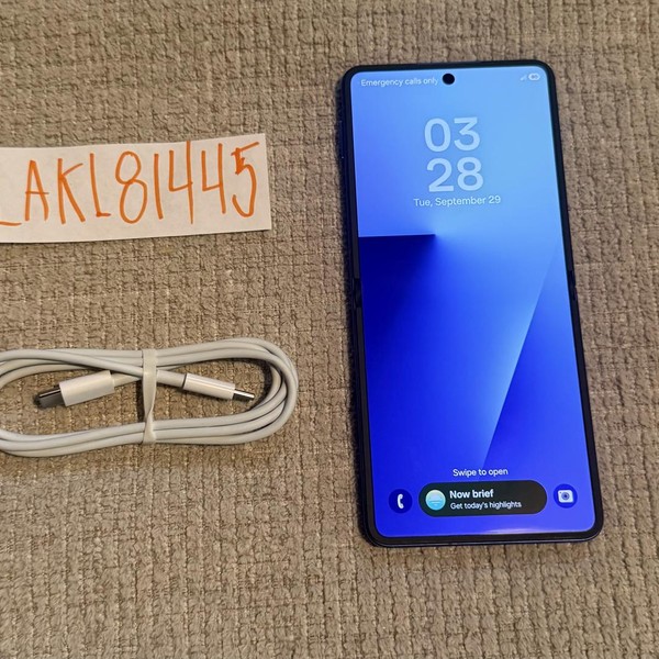 Samsung Galaxy Z Flip7 - Unlocked, 512 GB, Blue Shadow, 12 GB, SM-F766U1