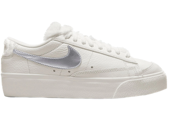 Nike Blazer Low Platform Faux Sherpa Fur (Women's) for sale