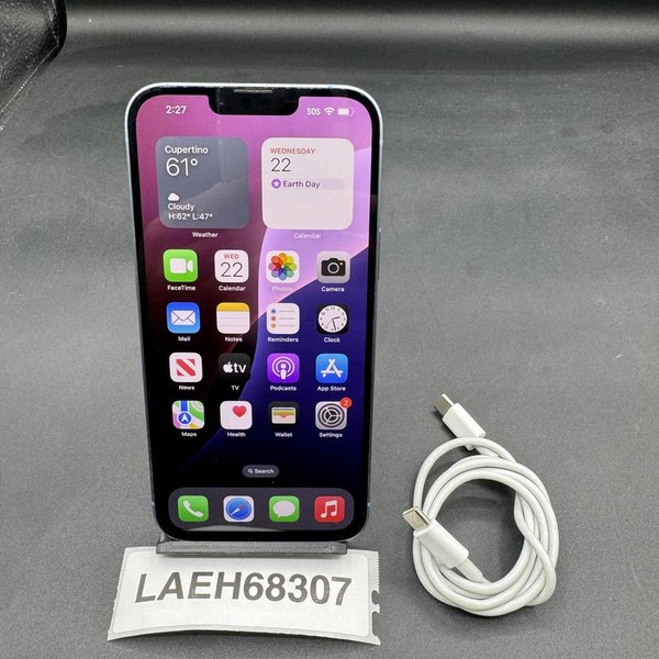 Apple iPhone 14 Plus - AT&T, 128 GB, Blue, A2632