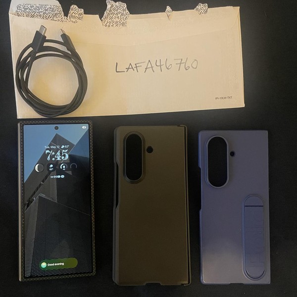 Samsung Galaxy Z Fold7 - Unlocked, 512 GB, Blue Shadow, 12 GB, SM-F966U1