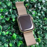 Good Apple Watch Series 7 45mm - Unlocked, Gold, A2477 - Cellular, Stainless