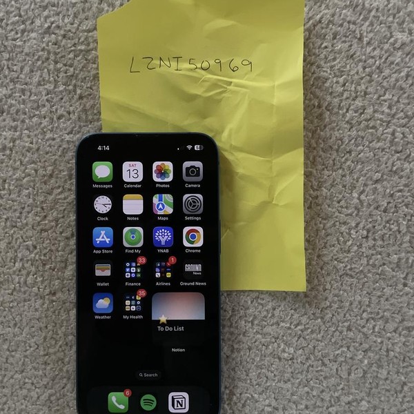 Apple iPhone 13 - Unlocked, 256 GB, Blue, A2482