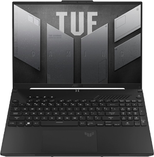 Asus TUF Gaming A16 - 512 GB, Black, 16 GB, AMD Ryzen 7