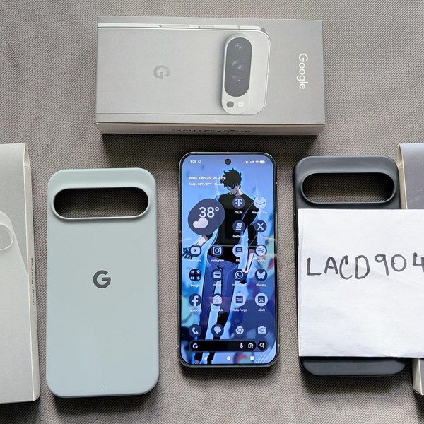 Google Pixel 9 Pro XL - T-Mobile, 256 GB, Hazel, 16 GB, GGX8B
