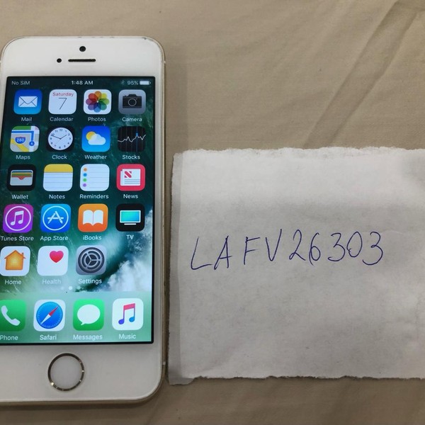 Apple iPhone 5S - Unlocked, 16 GB, Gold, A1533, GSM