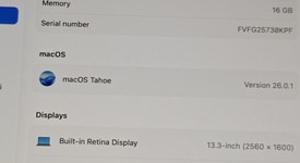 Good
													MacBook Pro 2020 - 13" - Apple M1, Gray, 1 TB, 16 GB, photo 3 of 9