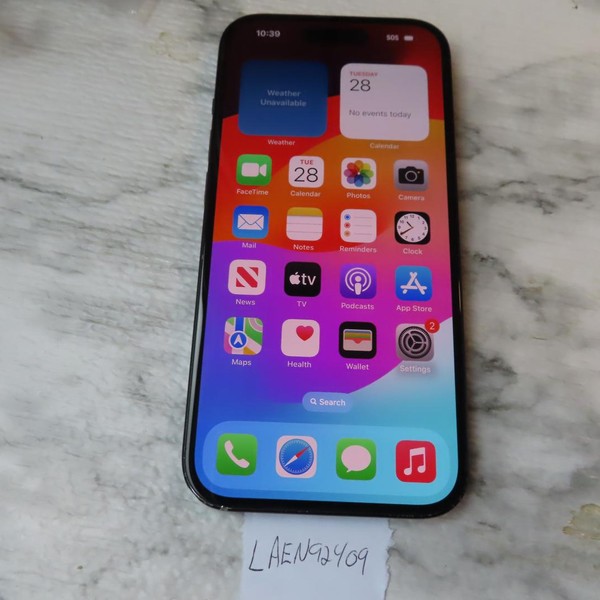 Apple iPhone 15 - T-Mobile, 128 GB, Black, A2846