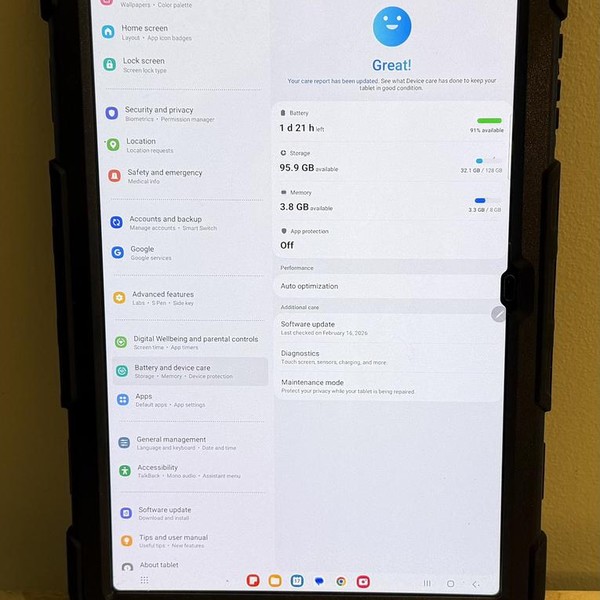 Samsung Galaxy Tab S8 Ultra - Wi-Fi, 128 GB, Graphite, 8 GB, SM-X900