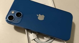 Good
													Apple iPhone 13 - Unlocked, Blue, 128 GB, A2482, photo 4 of 5
