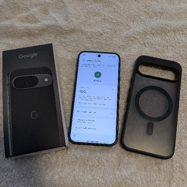 Google Pixel 9 - Unlocked, 128 GB, Obsidian, 12 GB, G2YBB