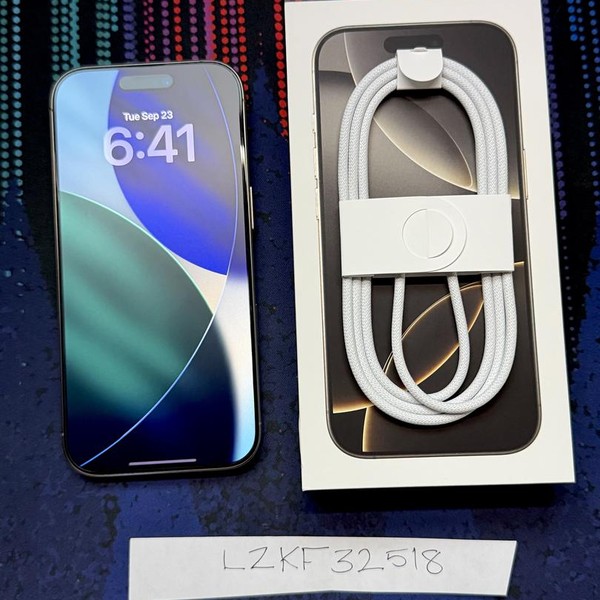 Apple iPhone 16 Pro - Unlocked, 512 GB, Natural, A3083