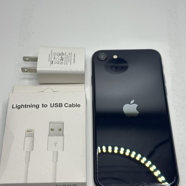 Apple iPhone SE 3rd Gen 2022 - Unlocked, 64 GB, Midnight, A2595