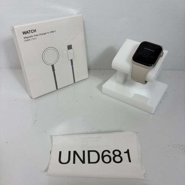 Apple Watch SE (2nd Gen) 40mm - Unlocked, Starlight, A2726 - Cellular, Aluminum