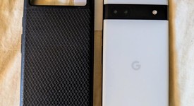 Good
													Google Pixel 6a - Unlocked, Chalk, 128 GB, 6 GB, GX7AS, photo 2 of 6