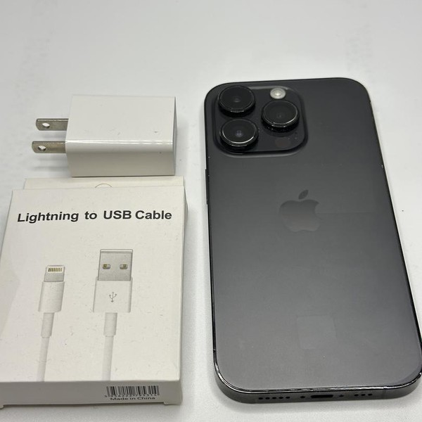 Apple iPhone 14 Pro - Unlocked, 128 GB, Black, A2650