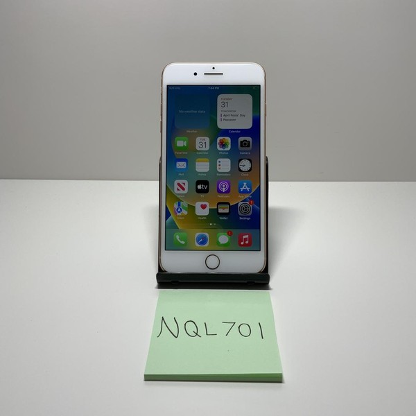 Apple iPhone 8 Plus - Metro by T-Mobile, 64 GB, Gold, A1864