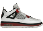  Jordan Fusion 4 Varsity White Red