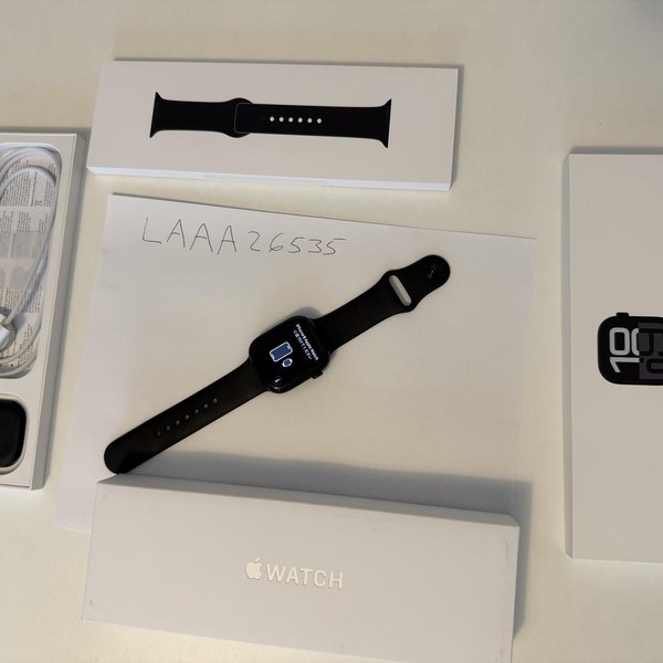 Apple Watch Series 10 46mm - Black, A2999 - GPS, Aluminum