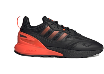adidas ZX 2K Boost 2.0 Black Solar Red for sale