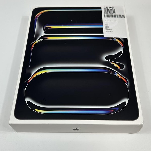 Apple iPad Pro 13 inch (M5) 2025 - Wi-Fi, 256 GB, Space Black, Apple M5 9-Core, A3360, Standard Glass