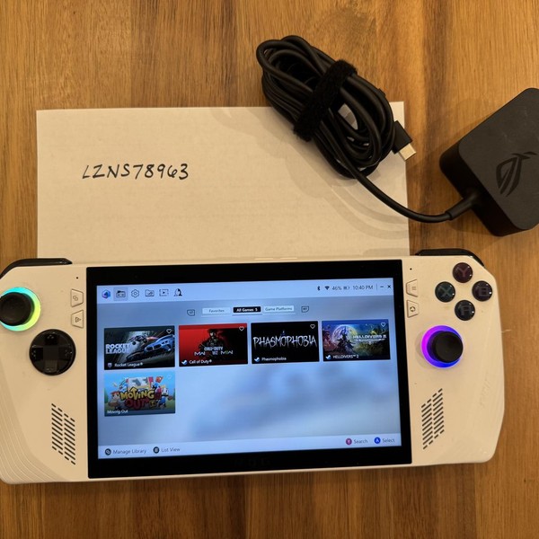 Asus ROG Ally 7 inch - Z1 Extreme, White, 512 GB, 16 GB, Ryzen Z1 Extreme