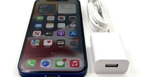 Good
													Apple iPhone 12 Mini - Sprint, Blue, 128 GB, A2176, photo 1 of 6