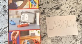 New
													Nintendo Switch - Red & Blue, 32 GB, photo 3 of 5
