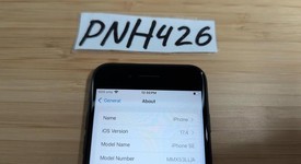 Good
													Apple iPhone SE 3rd Gen 2022 - T-Mobile, Midnight, 64 GB, A2595, photo 2 of 13