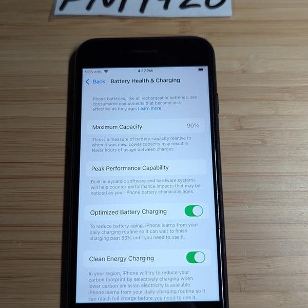 Apple iPhone SE 3rd Gen 2022 - Unlocked, 64 GB, Midnight, A2595