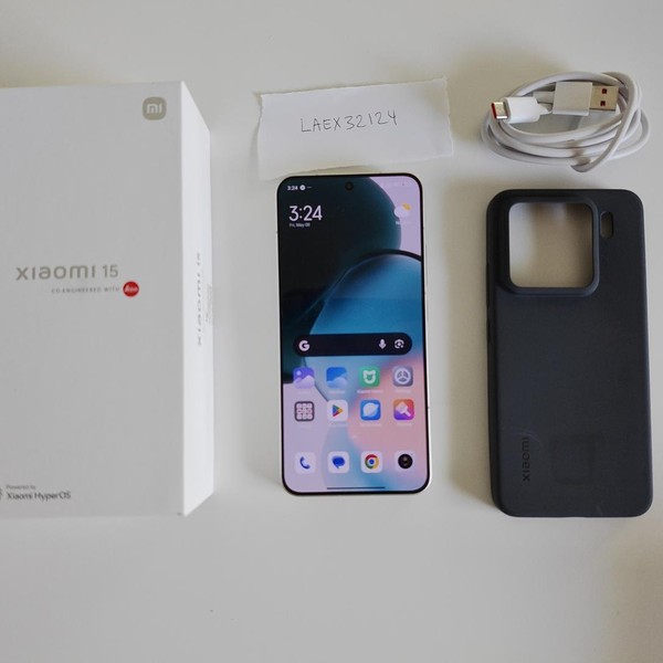 Xiaomi 15 - Unlocked Non-US, 512 GB, White, 12 GB