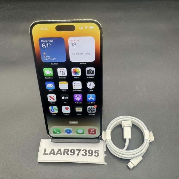 Apple iPhone 14 Pro Max - Unlocked, 256 GB, Gold, A2651