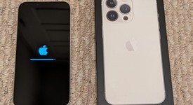 Good
													Apple iPhone 13 Pro - Unlocked, Silver, 128 GB, A2483, photo 3 of 11