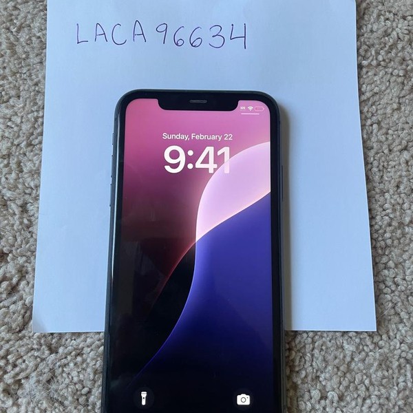 Apple iPhone 11 - Unlocked, 128 GB, Black, A2111