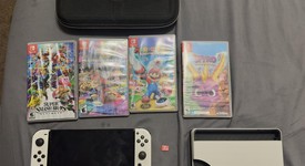 Mint
													Nintendo Switch - OLED - White, 64 GB, photo 1 of 9
