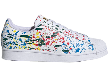 adidas Superstar Splashes, Splatter and Drips White for sale