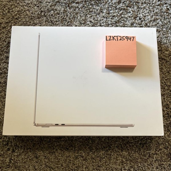 MacBook Air 2024 (M3) - 15 inch - 512 GB, Starlight, 16 GB, Apple M3, 10-core GPU