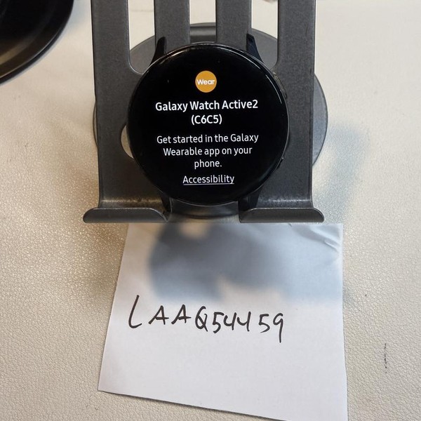 Samsung Galaxy Watch Active2 40mm - Unlocked, Black, Stainless Steel