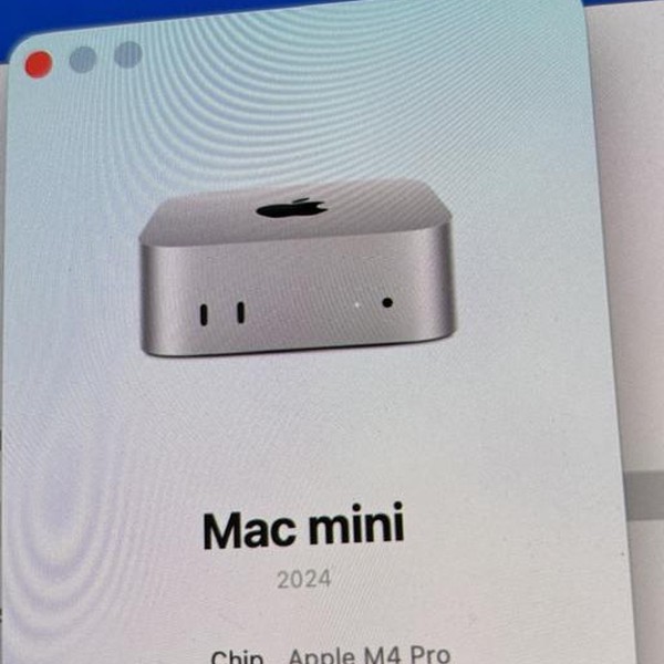 Mac Mini 2024 - 1 TB, 48 GB, Apple M4 Pro 14-core